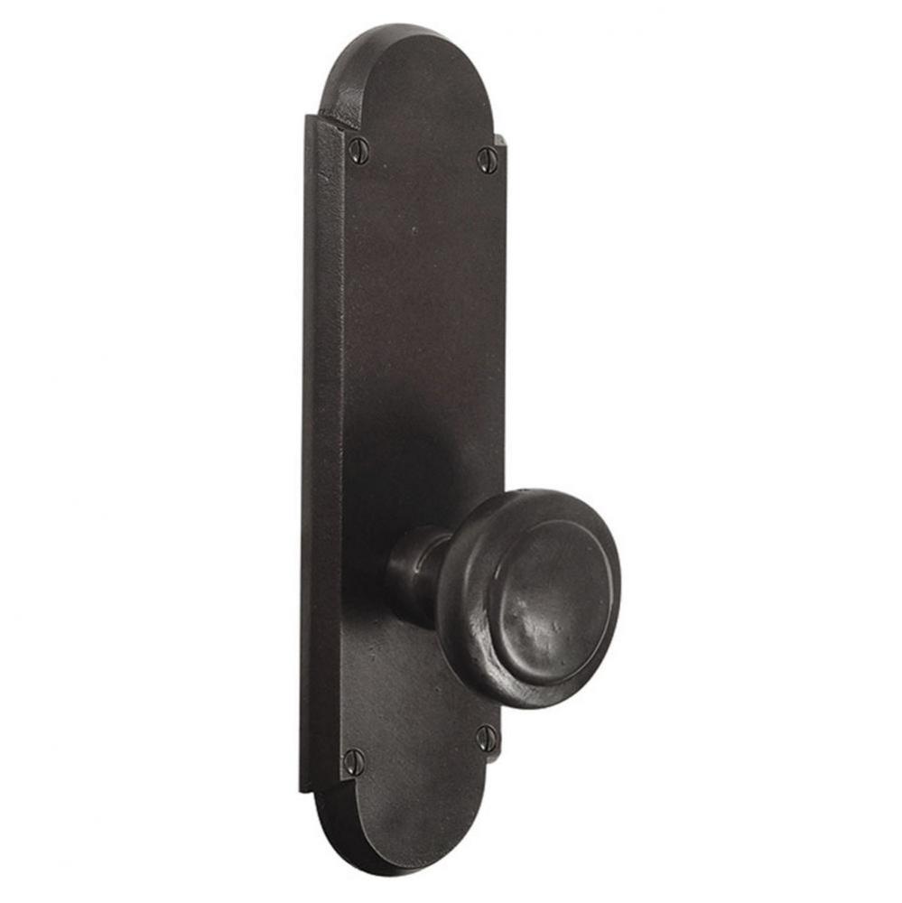 Privacy, Sideplate Locksets No.5 Non-Keyed 9-1/4&apos;&apos;, Winchester Knob, TWB