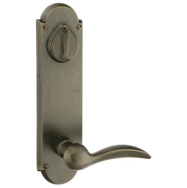 Passage Double Keyed, Sideplate Locksets No.5 5-1/2&apos;&apos; Center to Center Keyed, Teton Leve