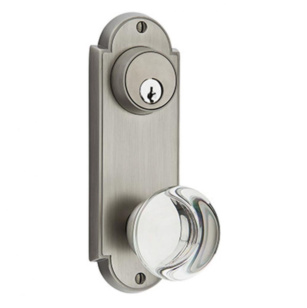 Passage Double Keyed, Sideplate Locksets Delaware 3-5/8&apos;&apos; Center to Center Keyed, Windso