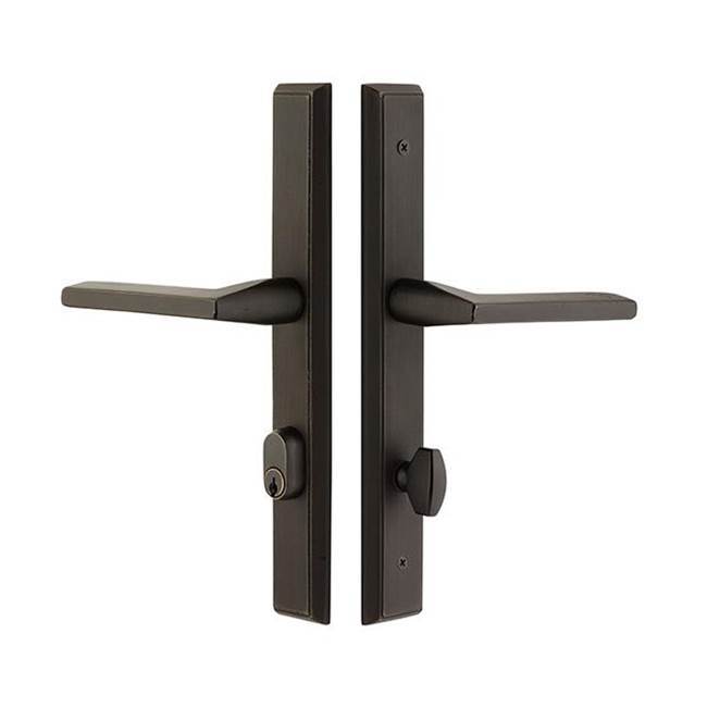 Entry KyOS, Stretto, Sandcast Bronze Rectangular 11&apos;&apos; Plt, Aurora Lvr, RH, FB