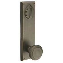 Emtek 7560CRRHFB - Passage Single Keyed, Sideplate Locksets Rectangular 5-1/2'' Center to Center Keyed, Cim