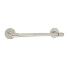 Emtek 2902809US10B - Transitional Brass Towel Bar, 30'', Disk Rosette, US10B