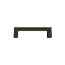 Emtek 86332FB - Sandcast Bronze Rail Pull, 3'' C-C, FB