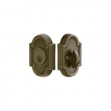 Emtek W8472FB - Weiser Keyway, DeadBolt No.11, Sgl, Tuscany, FB