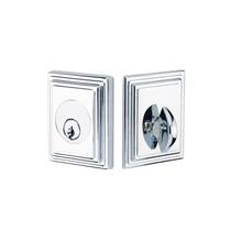 Emtek 8379US10B - Wilshire Deadbolt, Double Cylinder, US10B