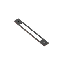 Emtek 86924US10B - Modern Backplate for cabinet pull, 6'' C-to-C, US10B