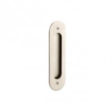 Emtek 2212US10B - Flush Pull, Narrow Oval 2'' x 7 1/4'' US10B