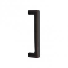 Emtek BTB86078US10B - Back to Back 8'' Door Pull, Wilshire Style, US10B