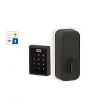 Emtek EMP1101US10B - Electronic EMPowered Motorized Touchscreen Keypad Smart Lock Deadbolt - works with Yale Access, US