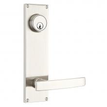 Emtek 8114AGLHUS10B - Passage Single Keyed, Sideplate Locksets Modern 5-1/2'' Center to Center Keyed, Argos Le