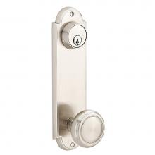 Emtek 8996ATNLHUS10B - Passage Single Keyed, Sideplate Locksets Delaware 5-1/2'' Center to Center Keyed, Athena