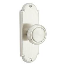 Emtek 8026AGUS10B - Privacy, Sideplate Locksets Delaware Non-Keyed 7-1/8'', Argos Lever, US10B