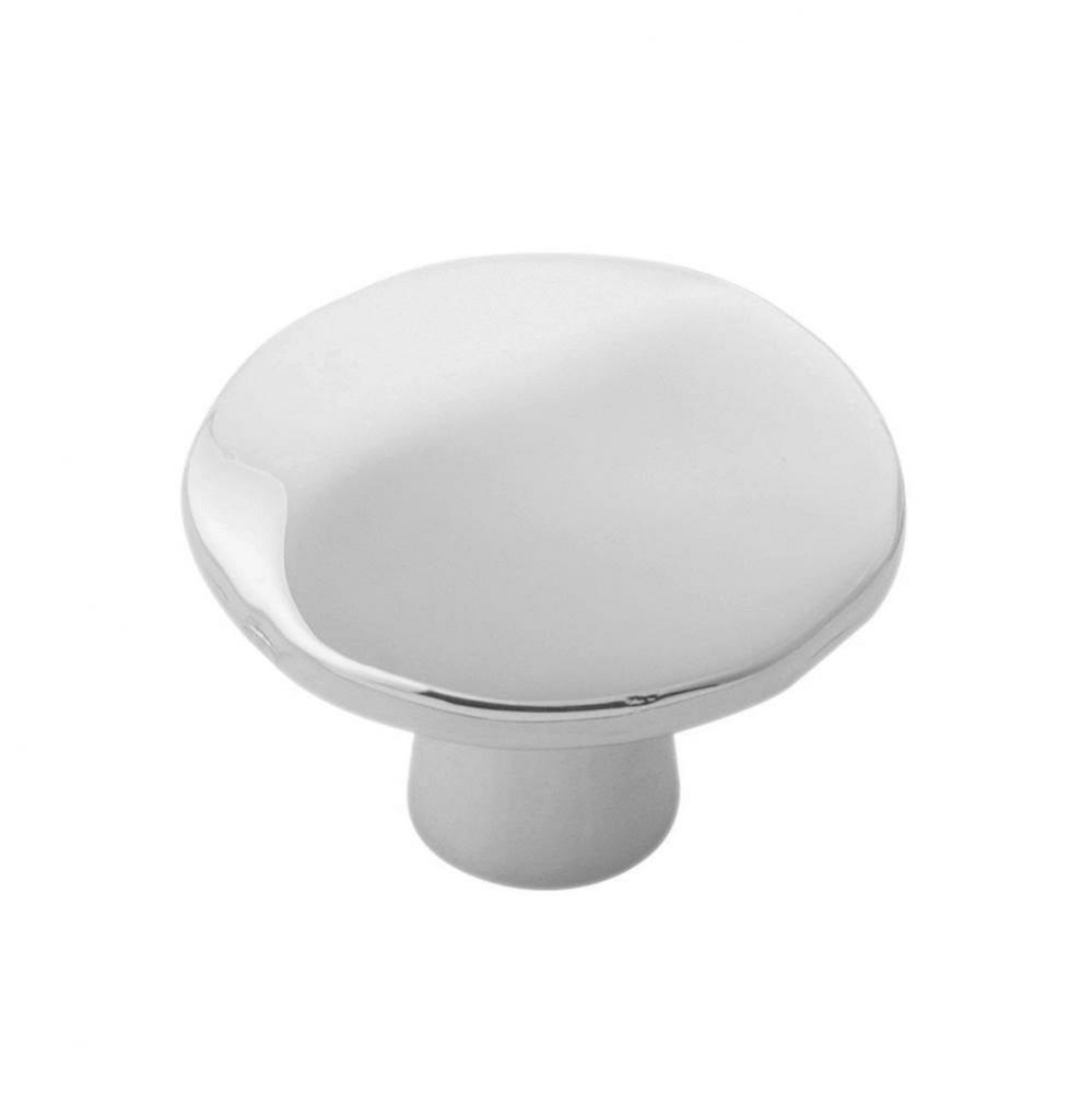 Willow Collection Knob 1-3/8&apos;&apos; Diameter Polished Nickel Finish