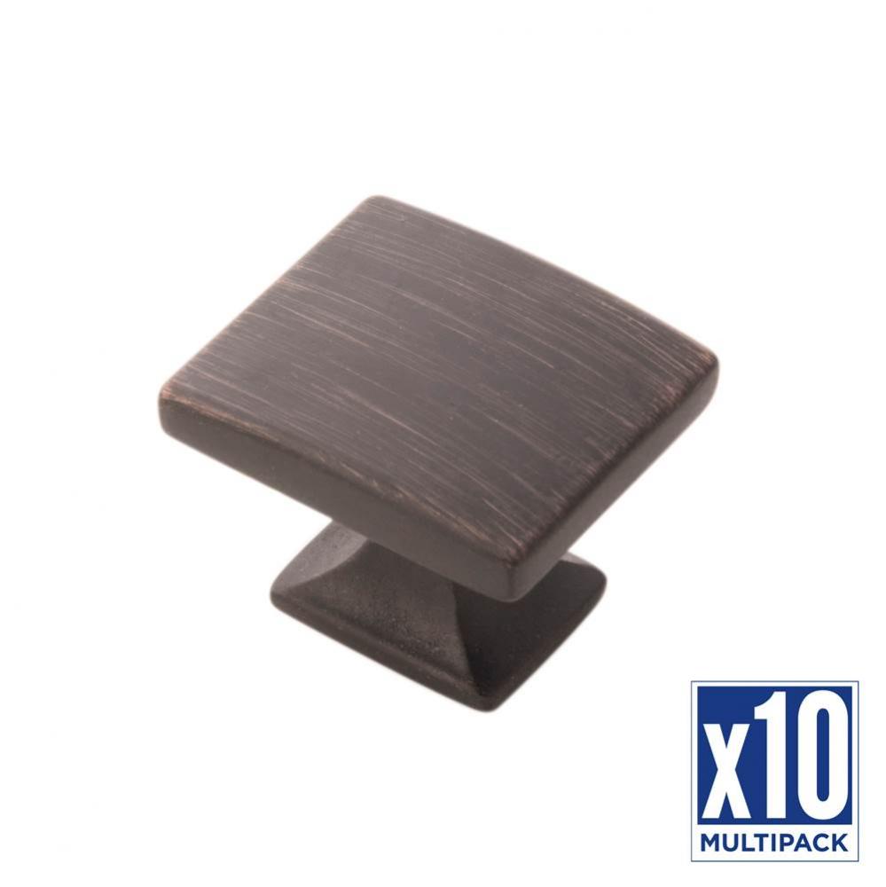 Knob 1-7/16 Inch X 1-1/4 Inch (10 Pack)