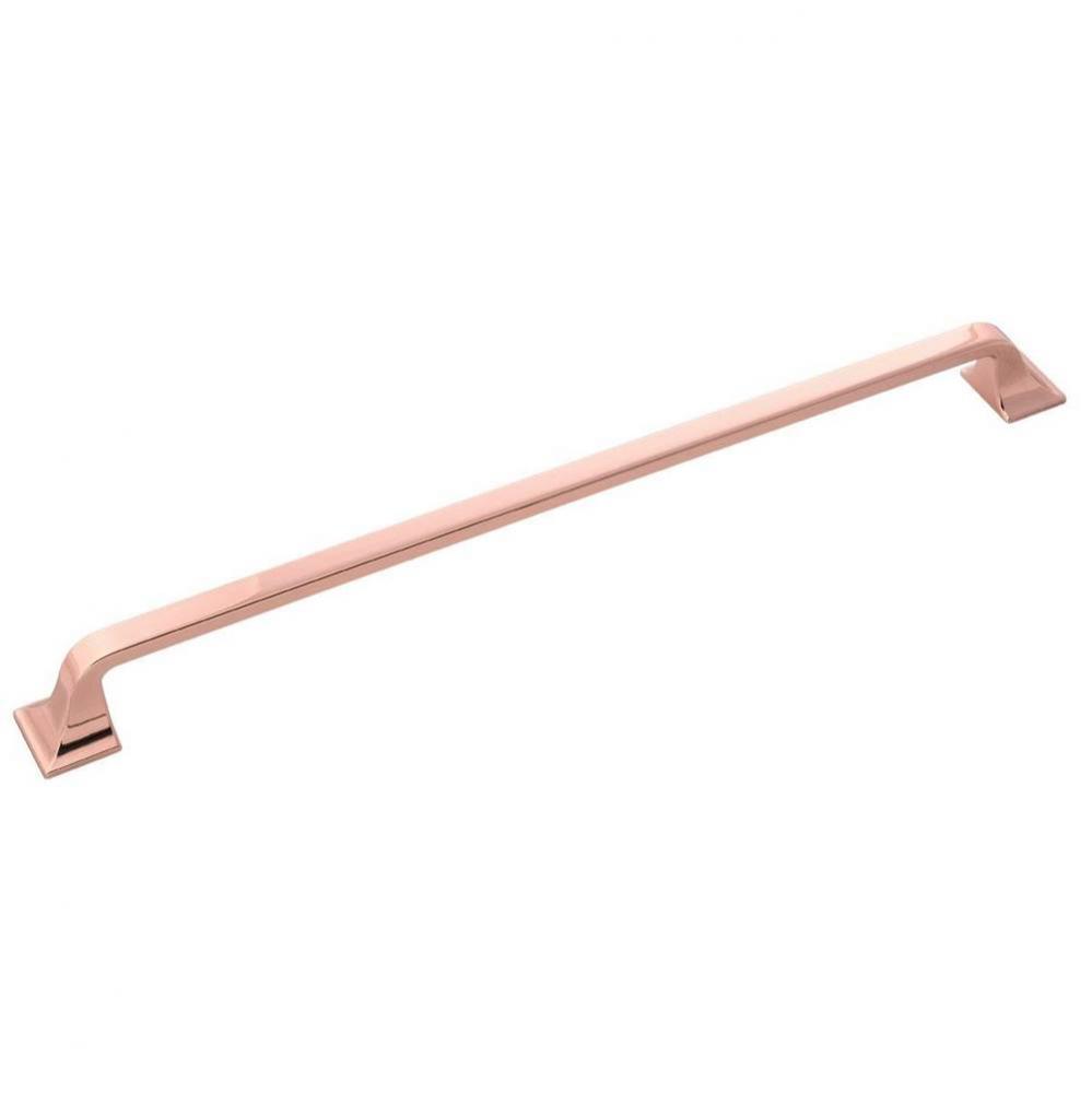 Forge Collection Pull 12&apos;&apos; C/C Polished Copper Finish