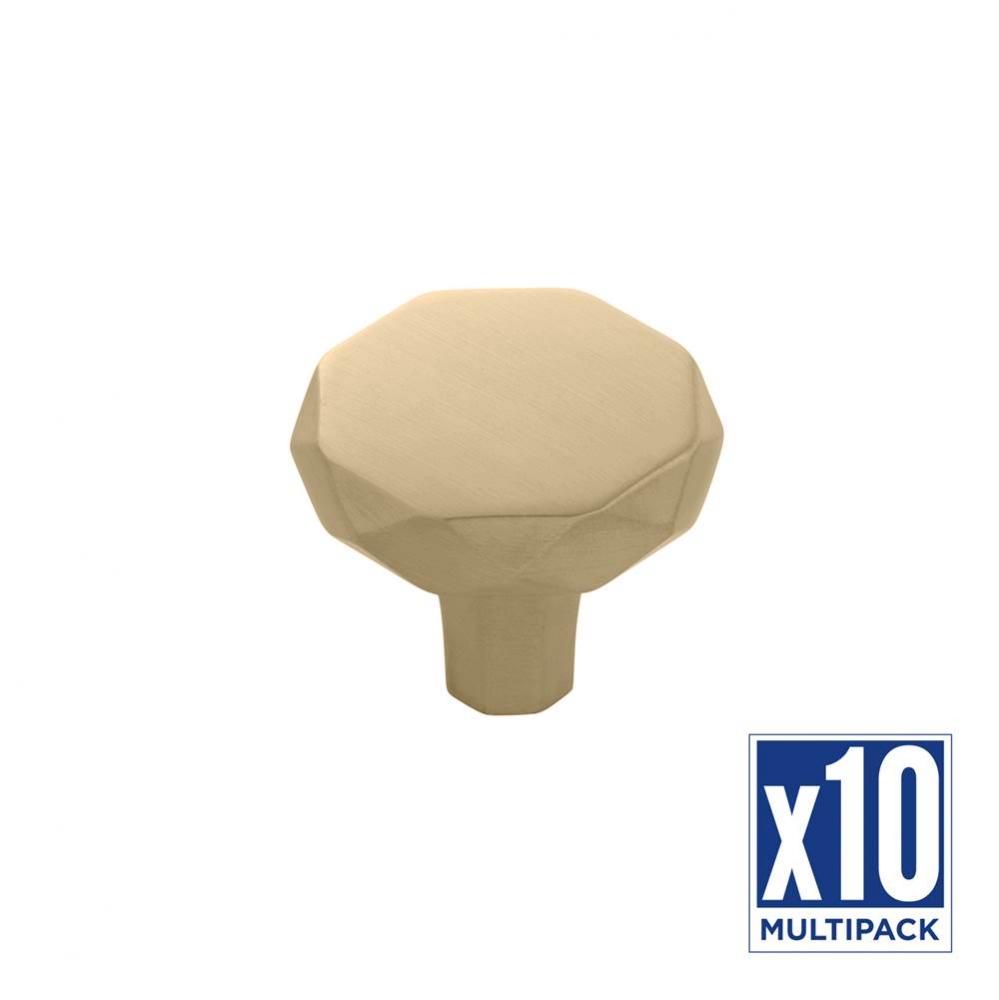 Knob 1-1/4 Inch Diameter (10 Pack)