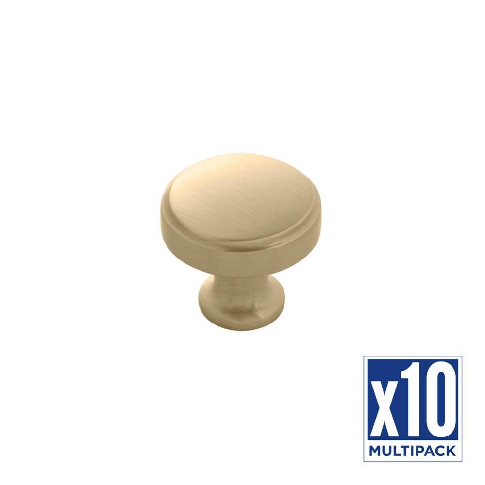 Knob 1-1/4 Inch Diameter (10 Pack)
