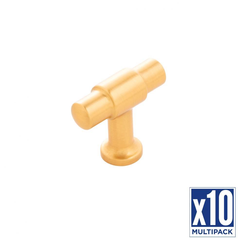 T-Knob 1-5/8 Inch X 5/8 Inch (10 Pack)
