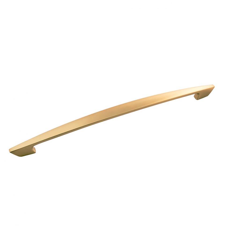 Velocity Collection Appliance Pull 12&apos;&apos; C/C Flat Ultra Brass Finish