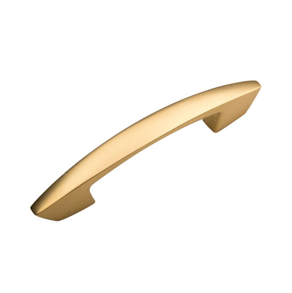 Velocity Collection Pull 3&apos;&apos; &amp; 96mm C/C Flat Ultra Brass Finish