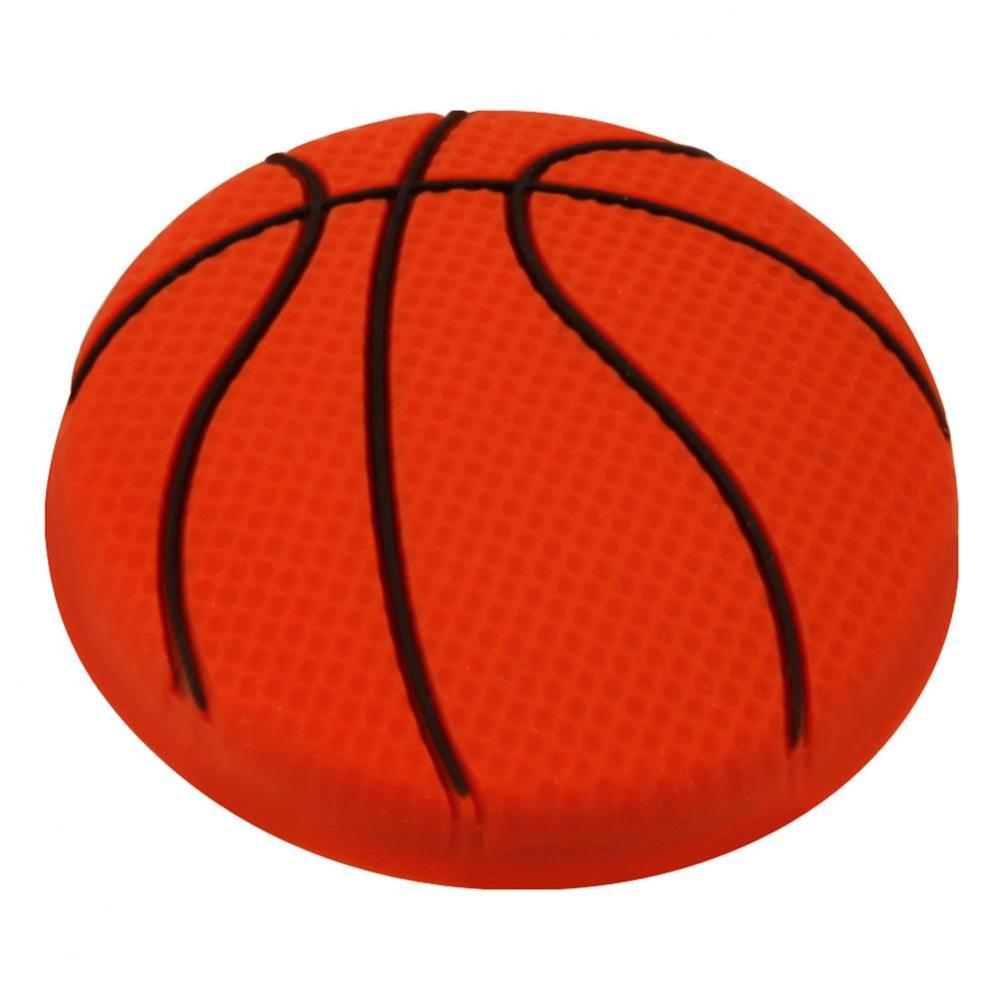 Kids Orange Basketball Cabinet Knob