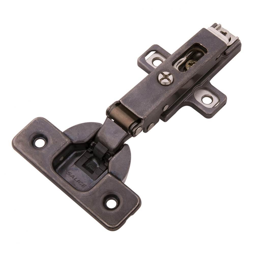 Soft-Close Hinges Collection 105 Degree Softclose Full Over Titanium Finish (2 Pack)