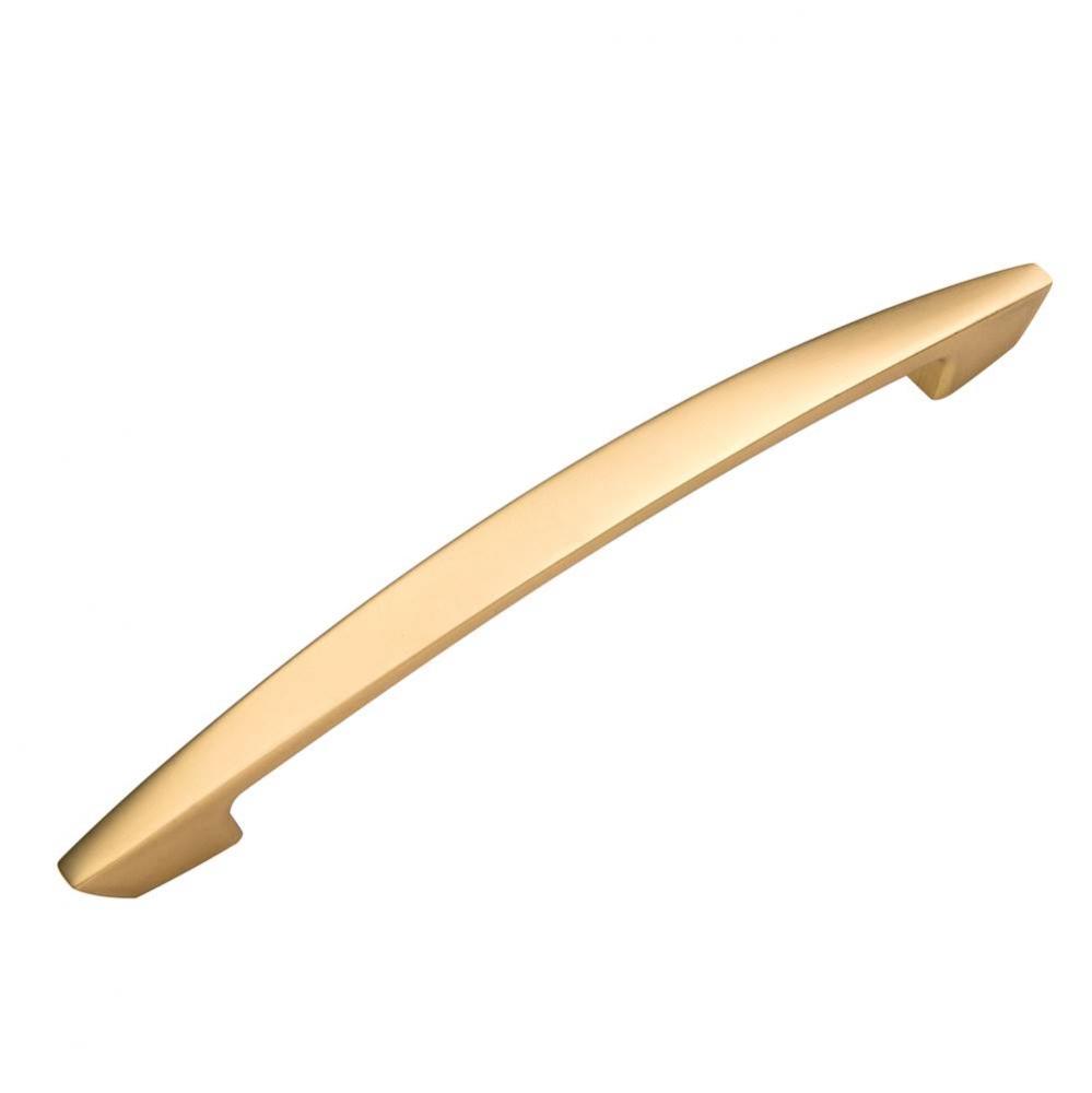 Velocity Collection Pull 160mm C/C Flat Ultra Brass Finish
