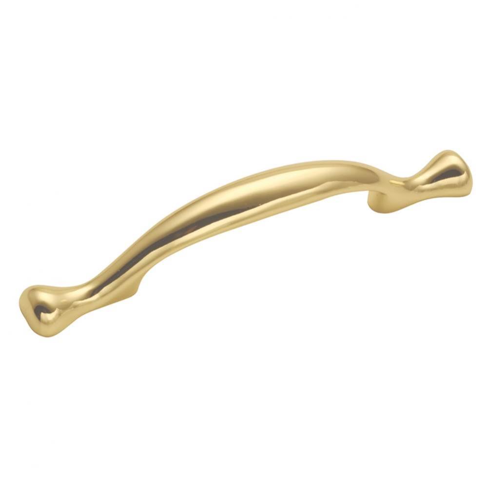 Conquest Collection Pull 3&apos;&apos; C/C Polished Brass Finish