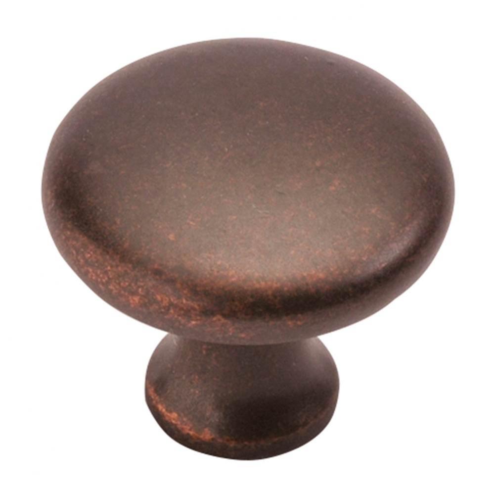 1-1/8 In. Conquest Dark Antique Copper Cabinet Knob