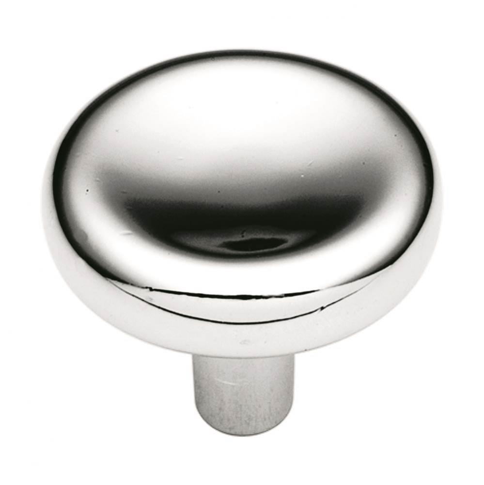 1-1/4 In. Eclipse Polished Chrome Cabinet Knob