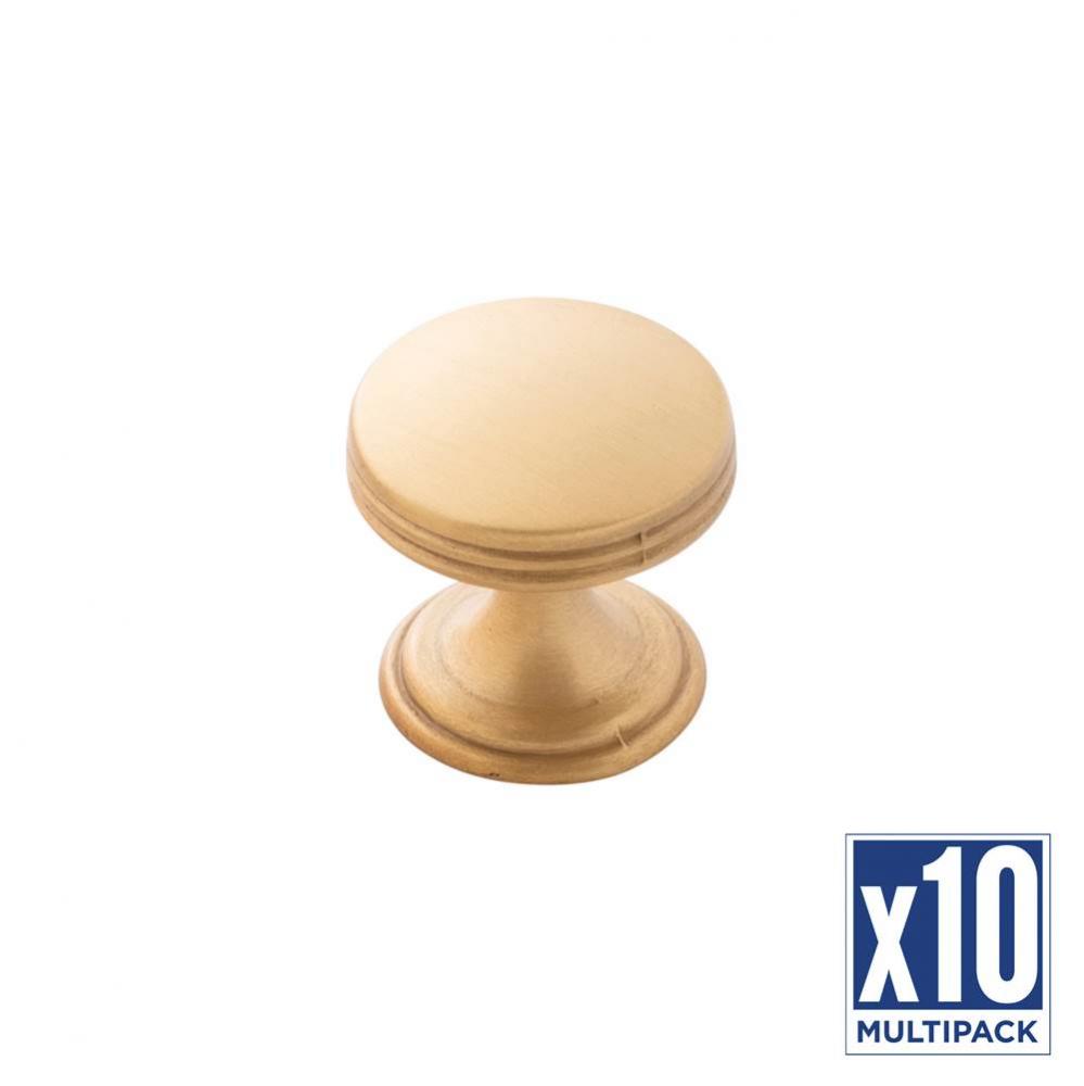 Knob 1 Inch Diameter (10 Pack)