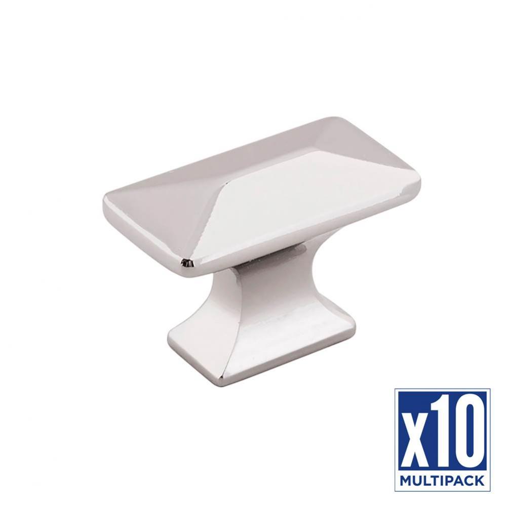 Knob 1-1/4 Inch x 11/16 Inch (10 Pack)