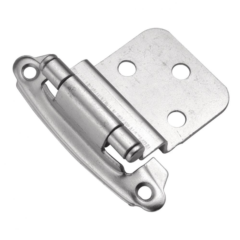 Hinge 3/8 Inch Inset Surface Face Frame Self-Close (2 Pack)