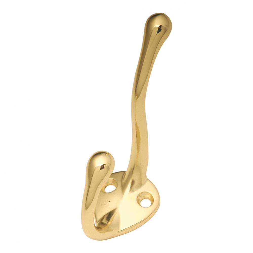 Coat Hook Double 5/8 Inch Center to Center