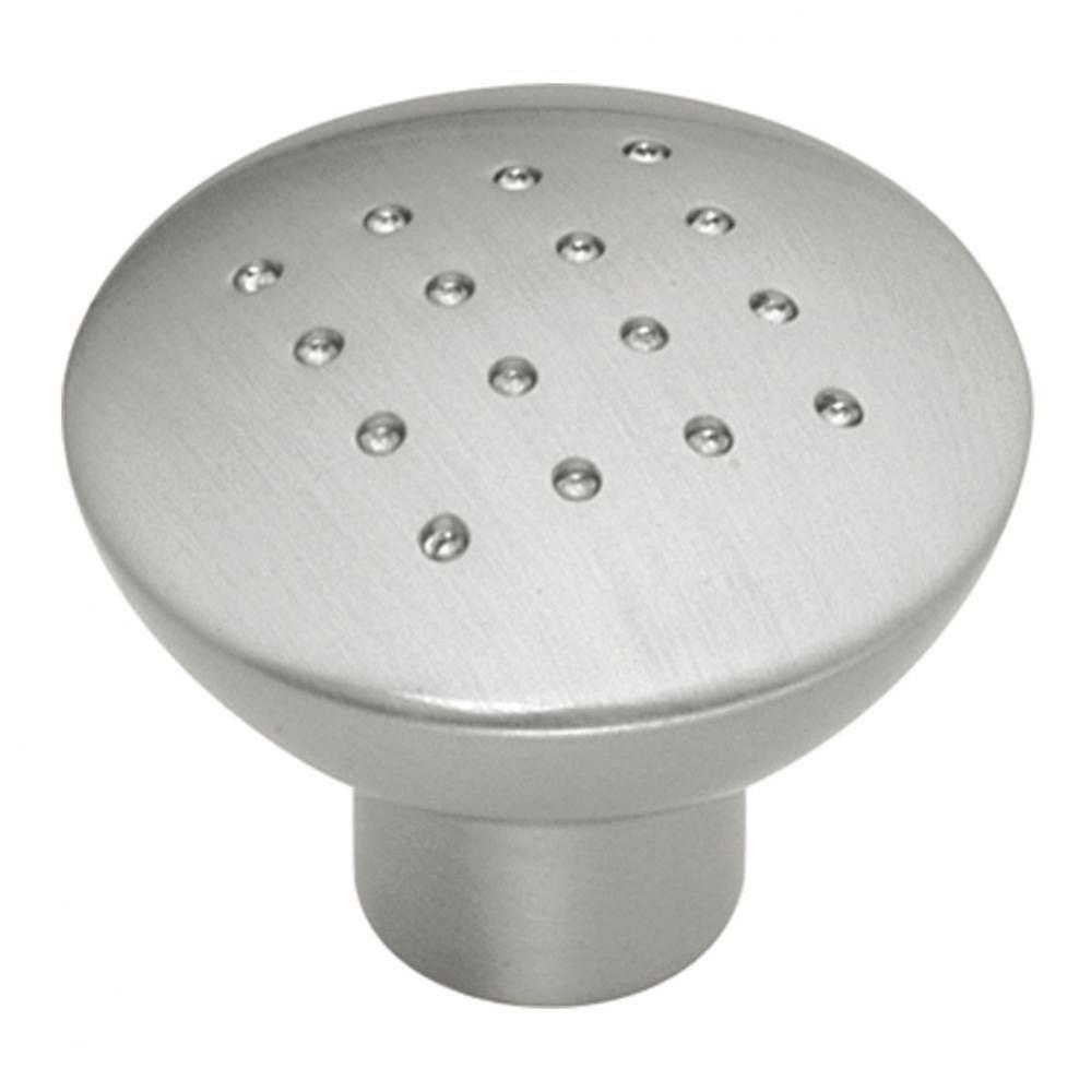 Metropolis Collection Knob 1-1/4&apos;&apos; Diameter Satin Nickel Finish