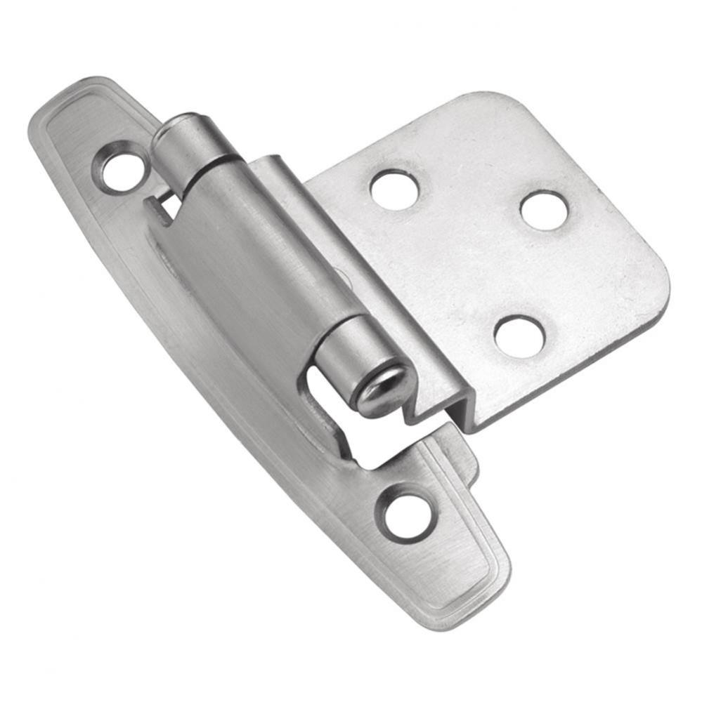 Hinge 3/8 Inch Inset Surface Face Frame Self-Close (2 Pack)