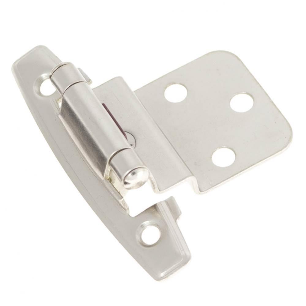 Hinge 3/8 Inch Inset Surface Face Frame Self-Close (2 Pack)