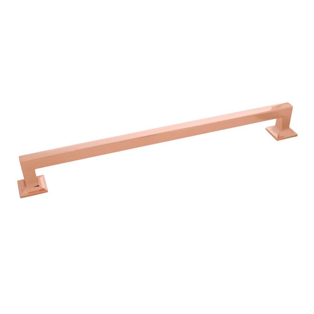 Studio Collection Pull 12&apos;&apos; C/C Polished Copper Finish