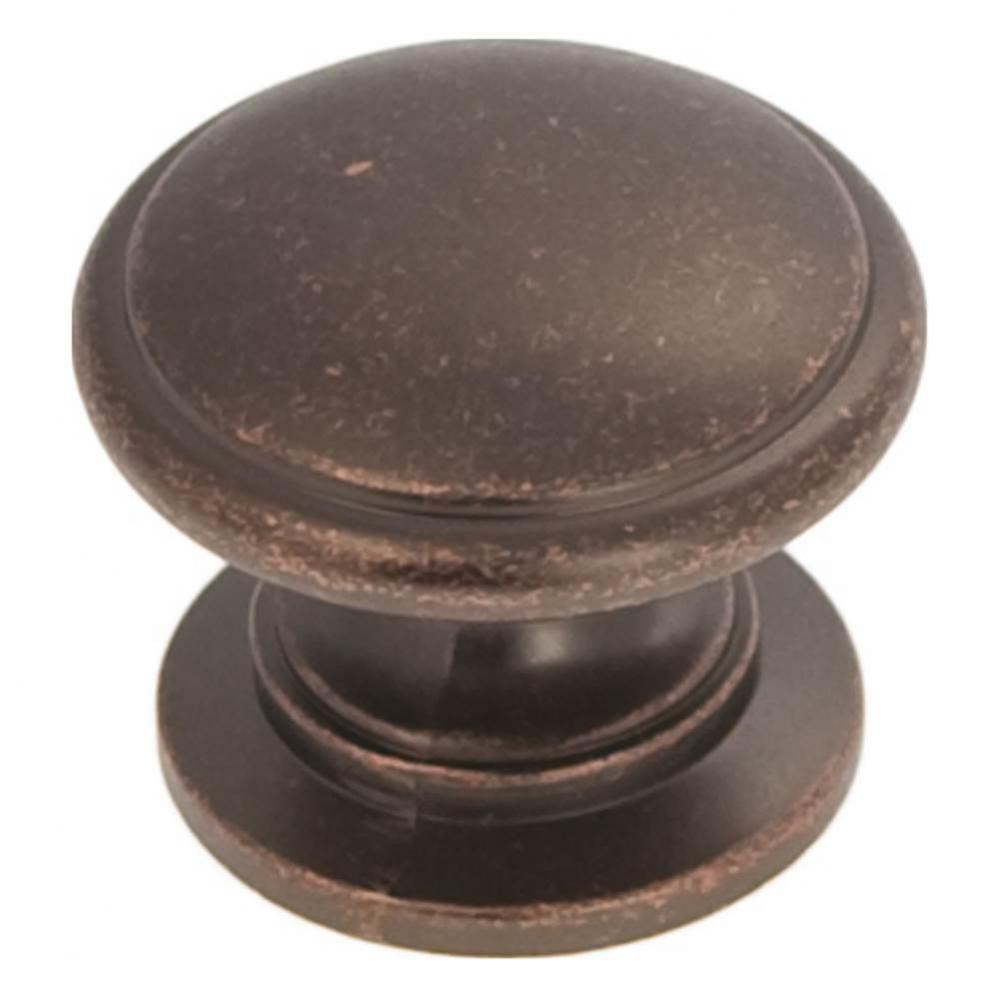 Williamsburg Collection Knob 1-1/4&apos;&apos; Diameter Dark Antique Copper Finish