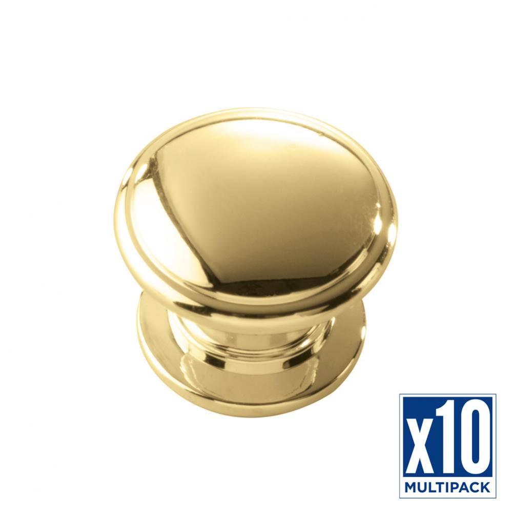 Knob 1-1/4 Inch Diameter (10 Pack)