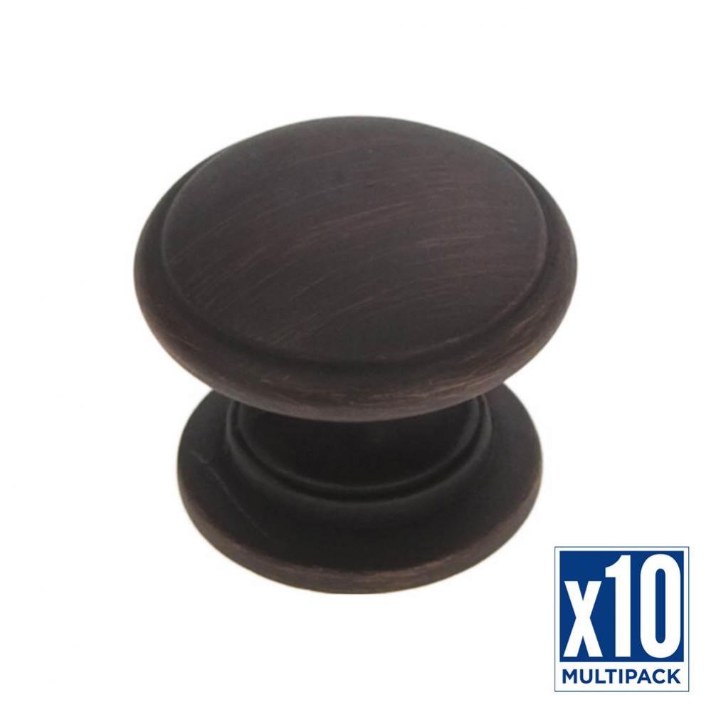 Knob 1-1/4 Inch Diameter (10 Pack)
