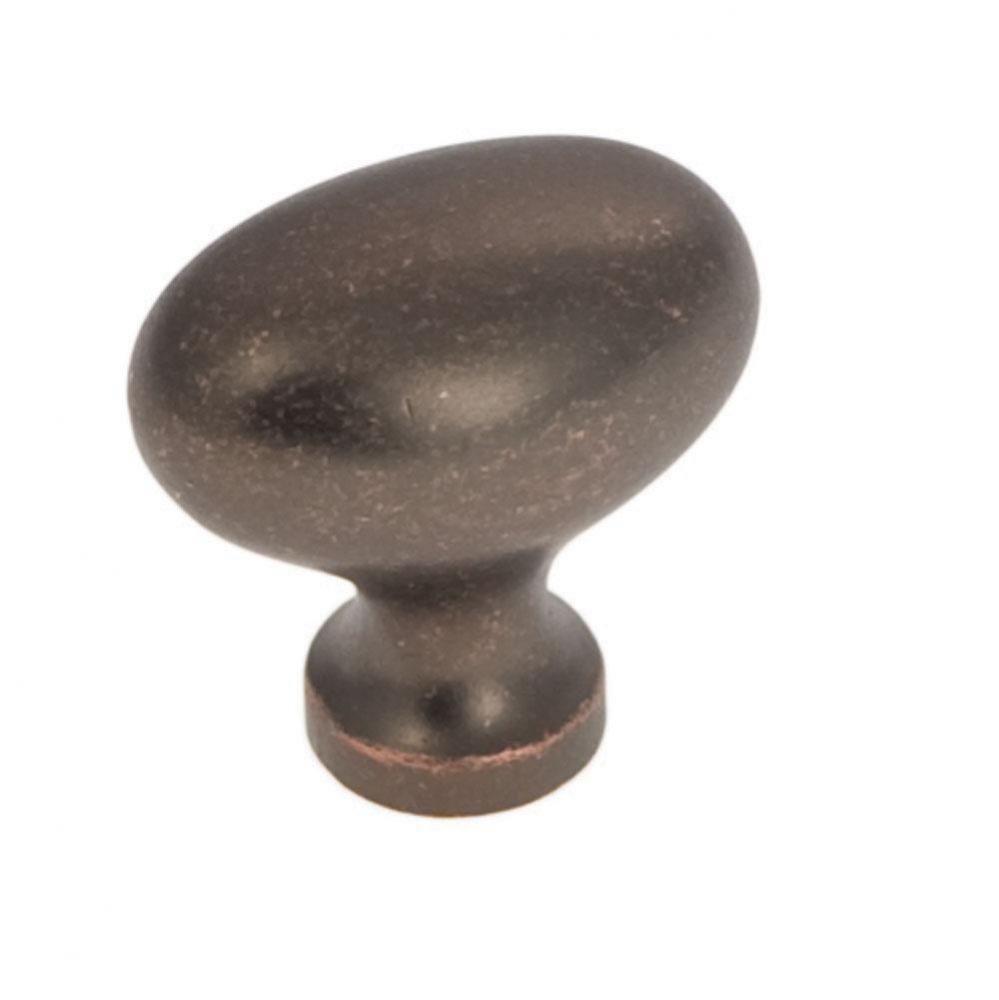 Williamsburg Collection Knob 1-1/4&apos;&apos; X 13/16&apos;&apos;  Dark Antique Copper Finish