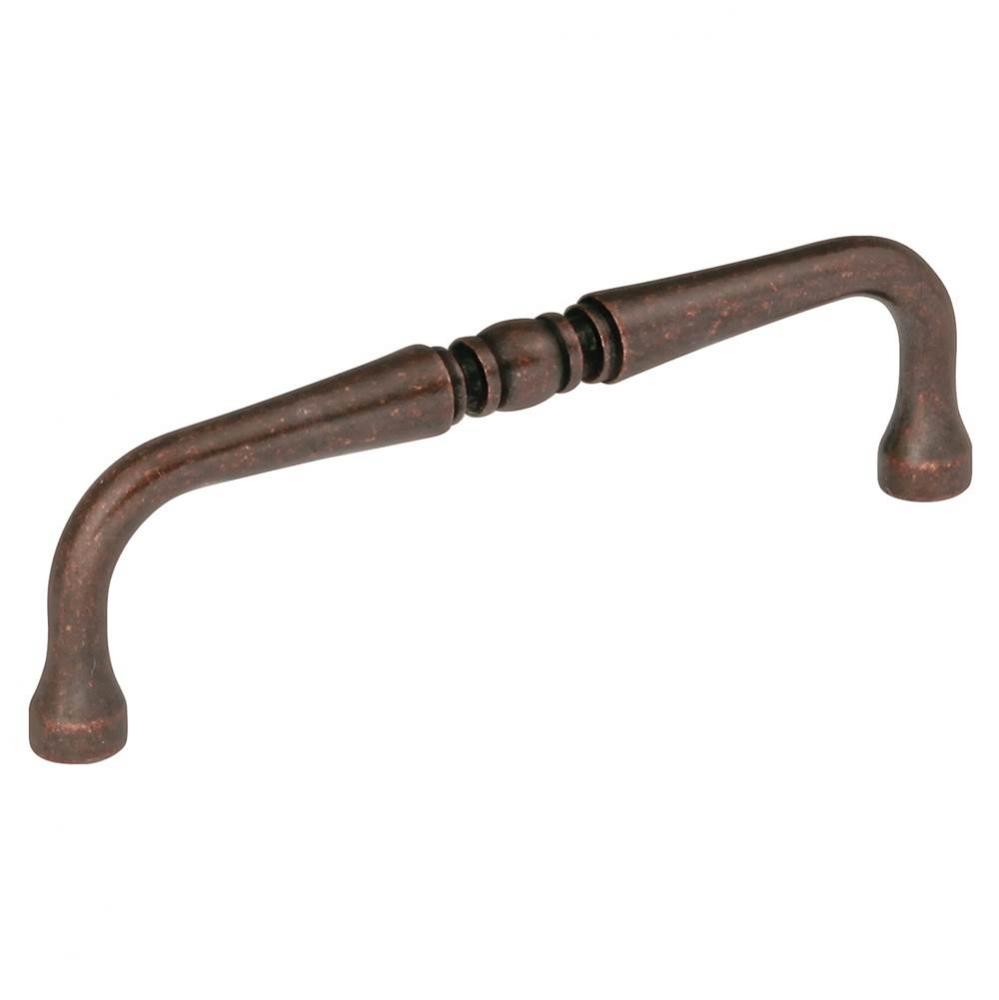 4 In. Williamsburg Dark Antique Copper Cabinet Pull