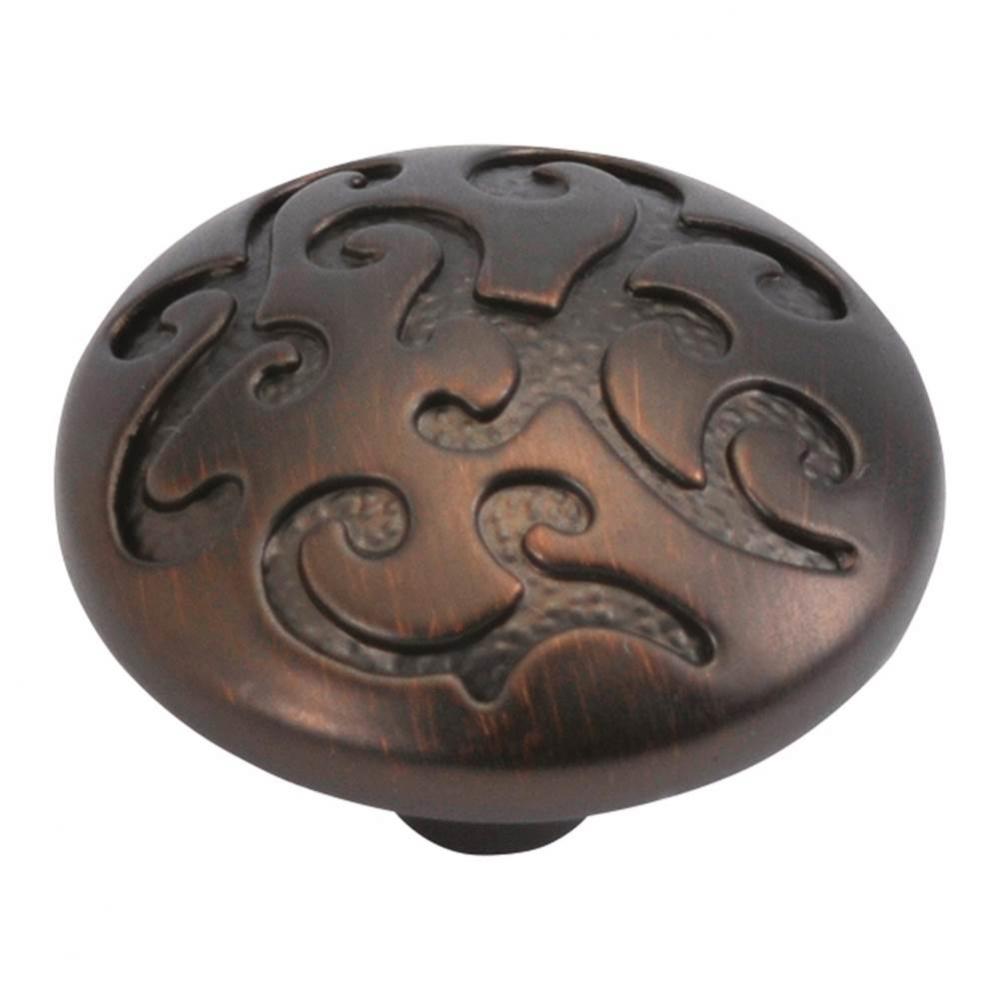 Mayfair Collection Knob 1-1/4&apos;&apos; Diameter Refined Bronze Finish