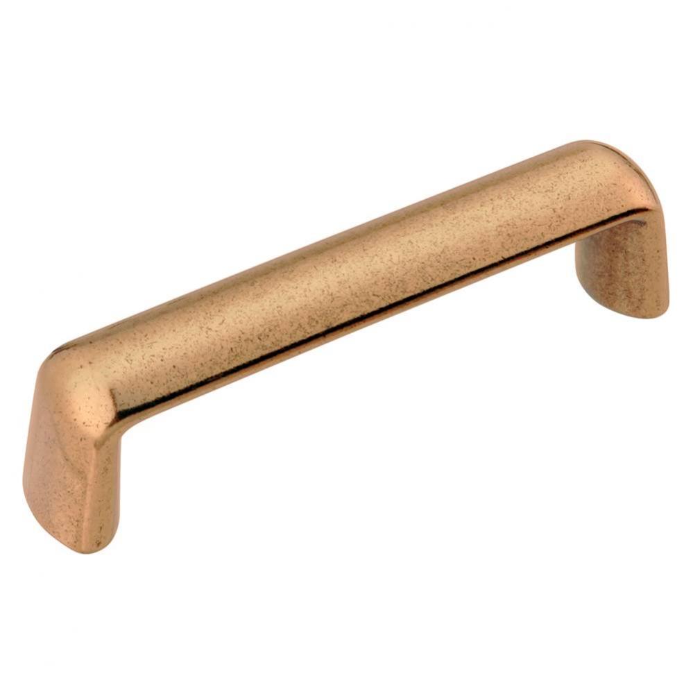 3 In. Eclectic Antique Rose Gold Cabinet Pull