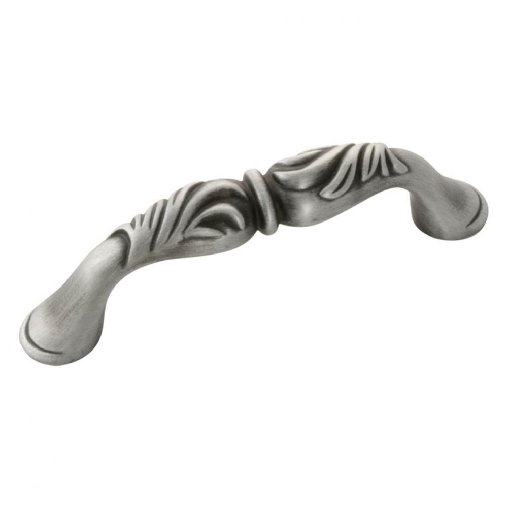 3 In. Mayfair Satin Pewter Antique Cabinet Pull