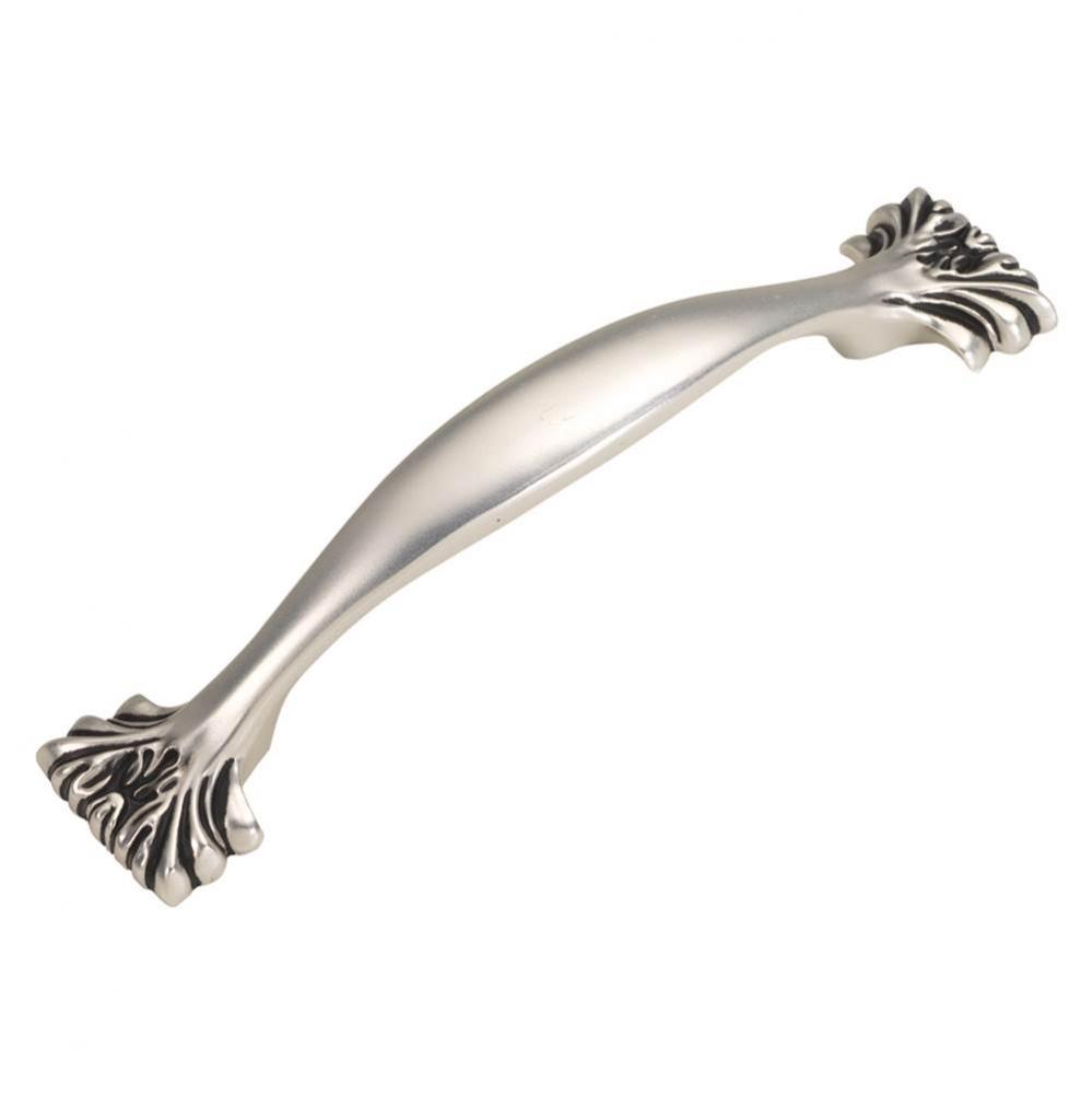 Ithica Collection Pull 96mm C/C Satin Antique Silver Finish