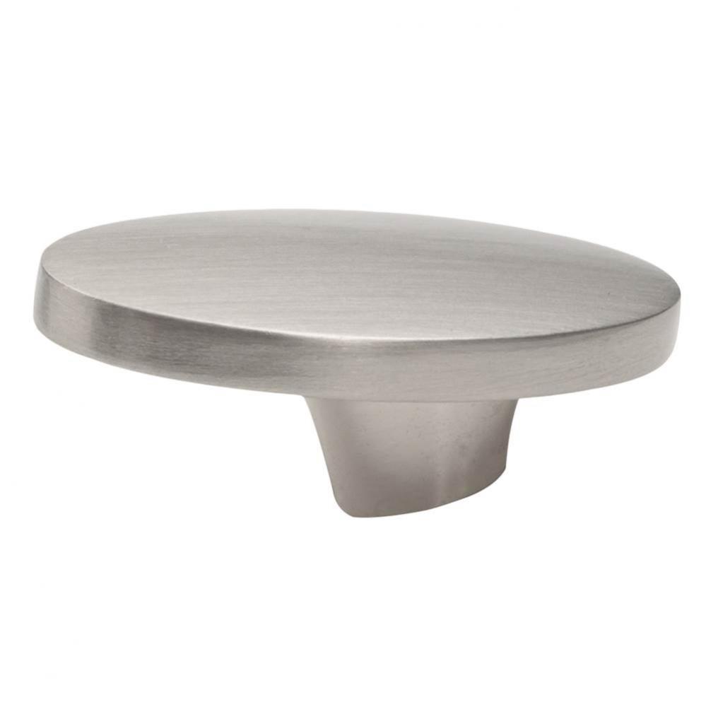 1-5/8 In. Luna Satin Nickel Cabinet Knob