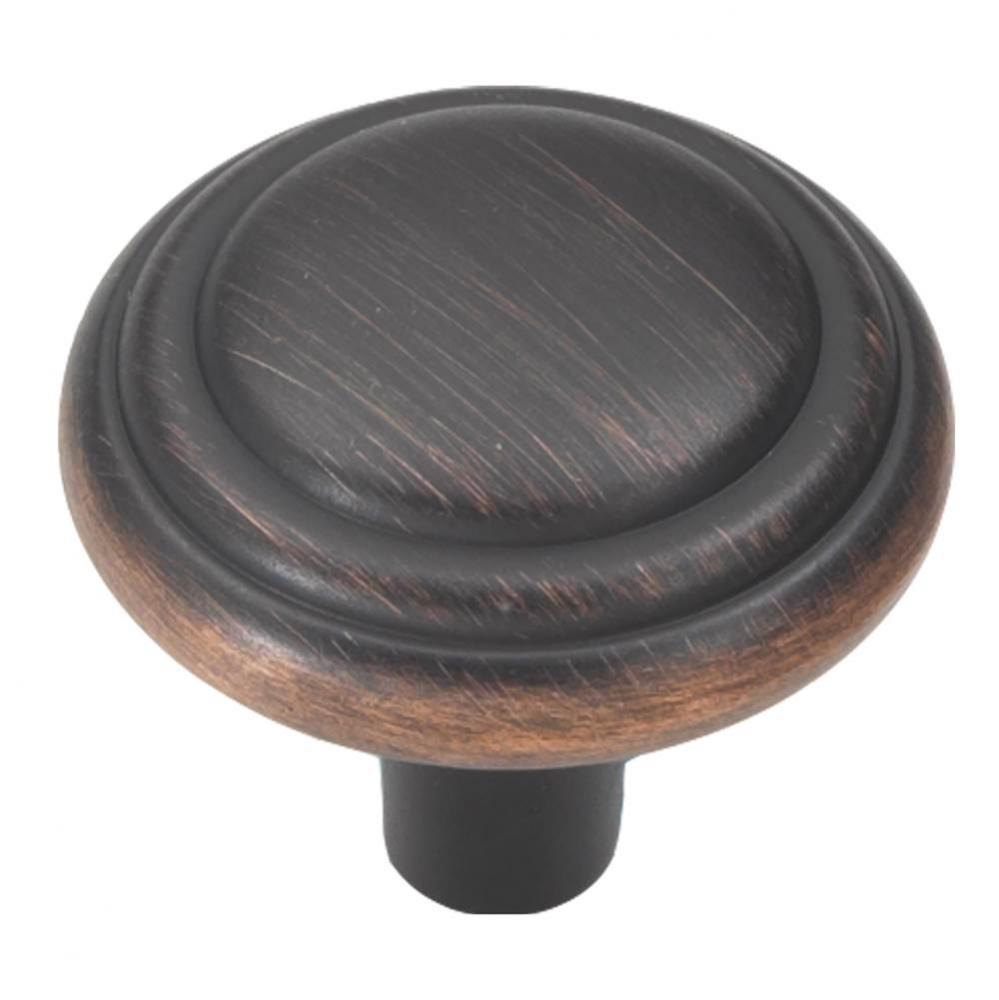 1-1/8 In. Bel Aire Vintage Bronze Cabinet Knob