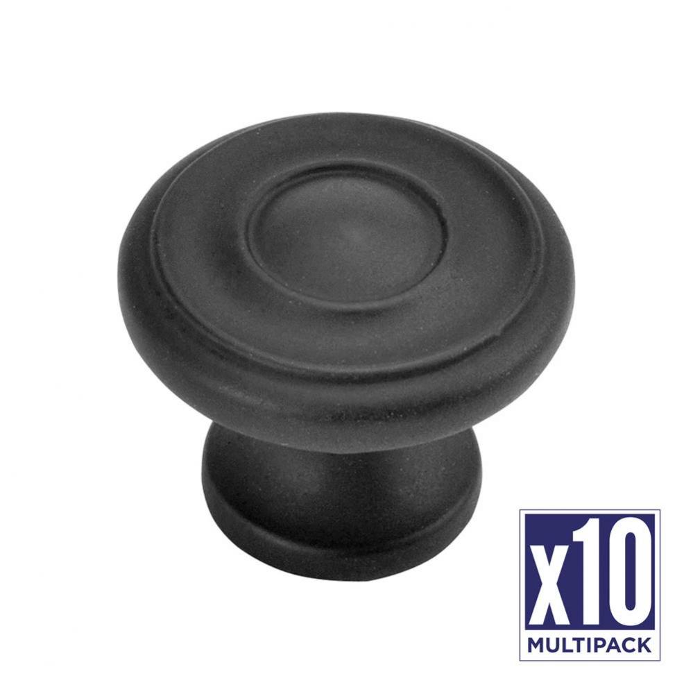 Knob 1-1/4 Inch Diameter (10 Pack)